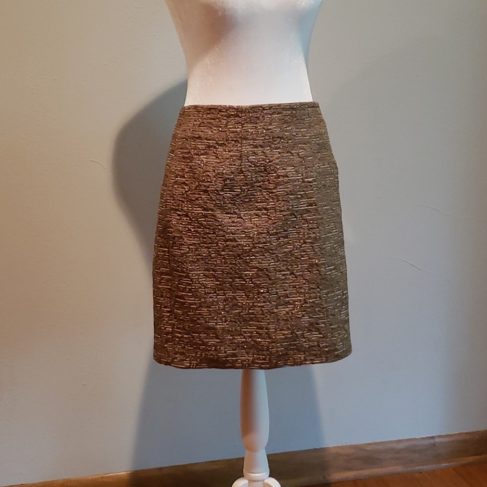 Michael Kors Gold Skirt